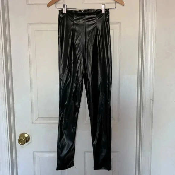 Princess Polly Lyra Faux Leather Pants - Picture 4 of 8
